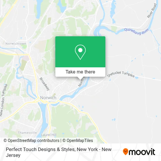 Perfect Touch Designs & Styles map