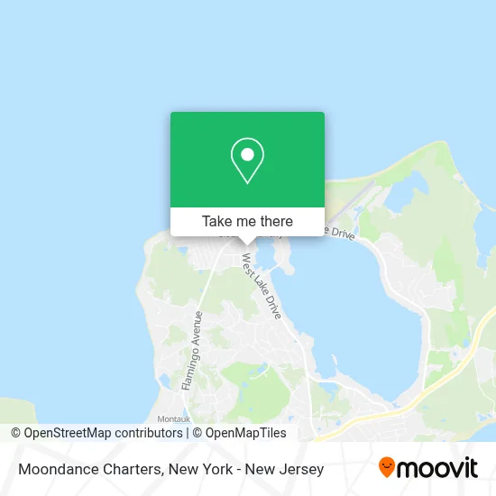 Mapa de Moondance Charters