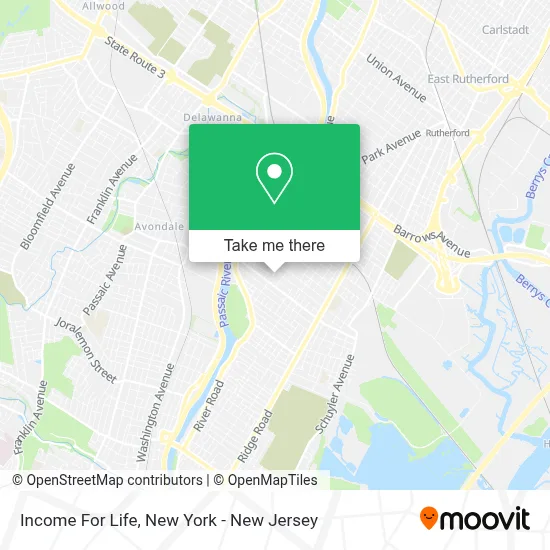 Income For Life map