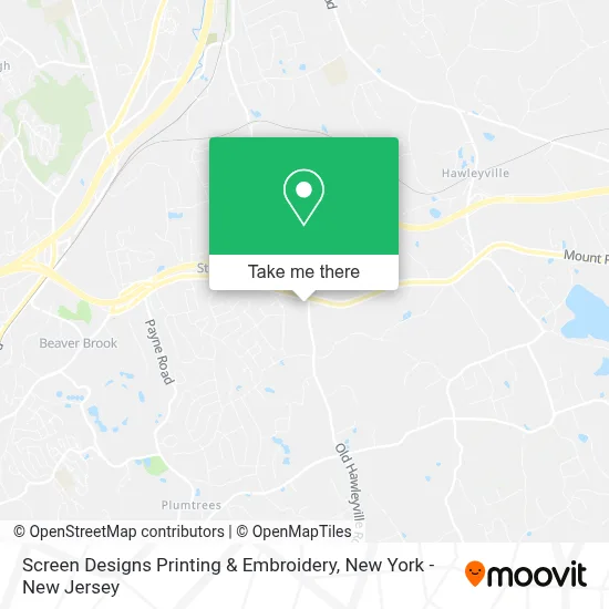 Screen Designs Printing & Embroidery map
