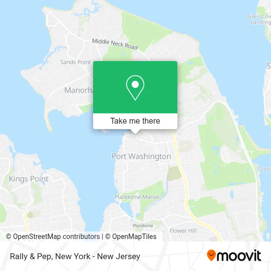 Rally & Pep map