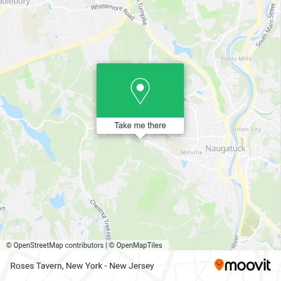 Roses Tavern map