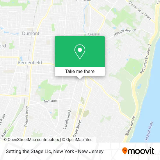 Setting the Stage Llc map