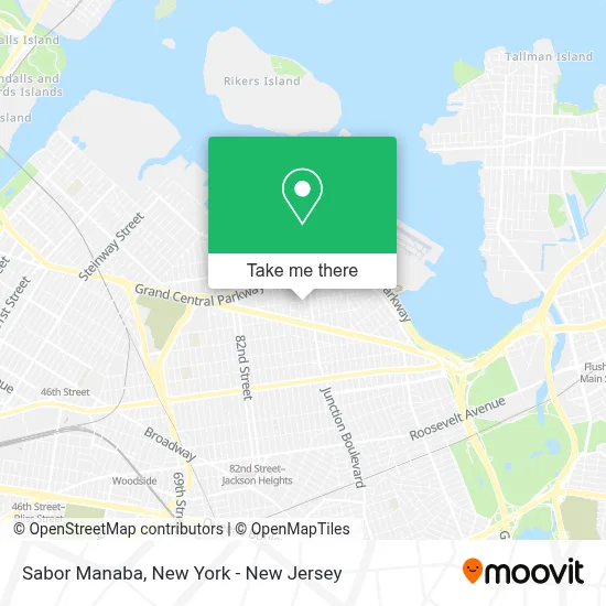 Sabor Manaba map