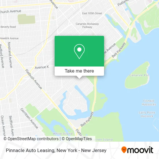 Pinnacle Auto Leasing map