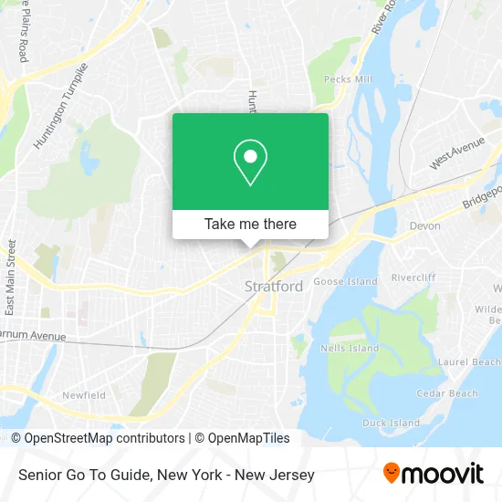 Senior Go To Guide map