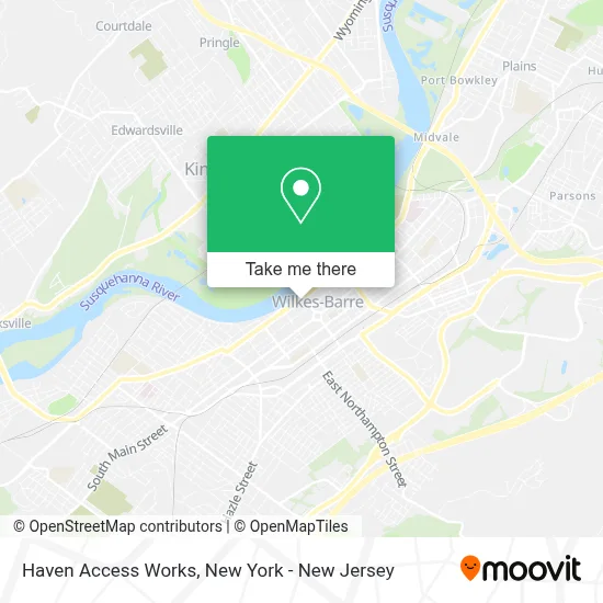 Haven Access Works map