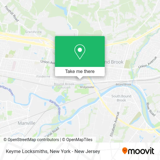 Keyme Locksmiths map