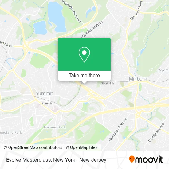 Evolve Masterclass map