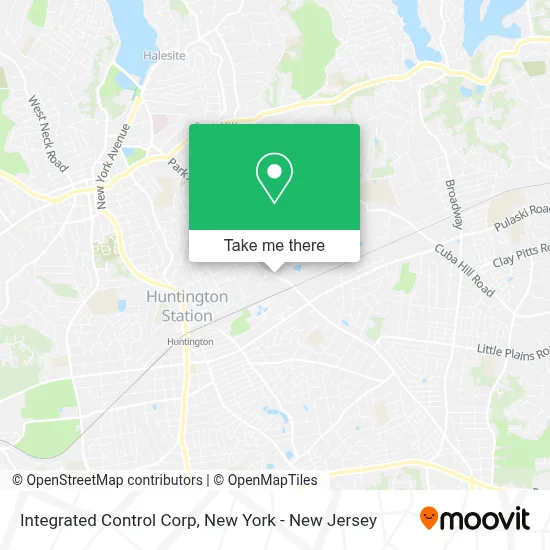 Integrated Control Corp map