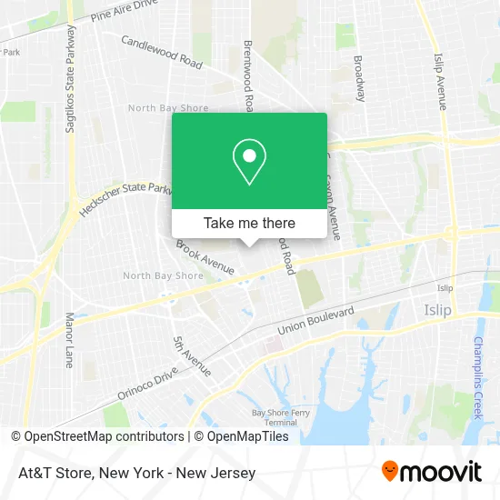 At&T Store map