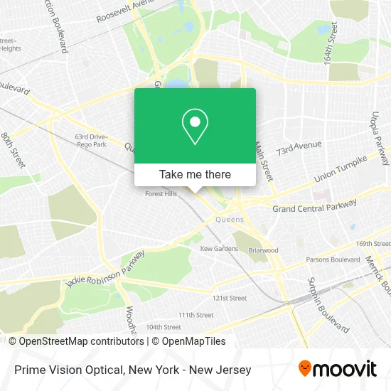 Prime Vision Optical map