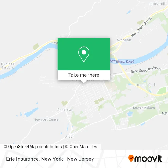 Erie Insurance map