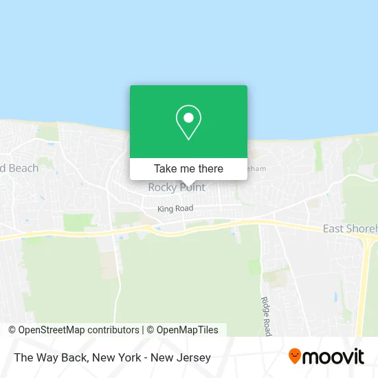 The Way Back map
