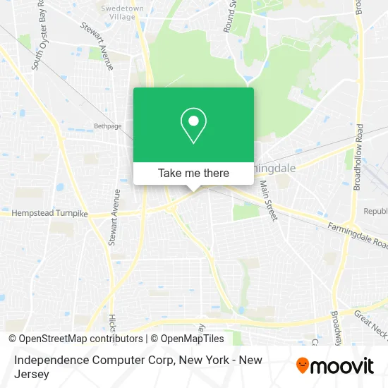 Independence Computer Corp map