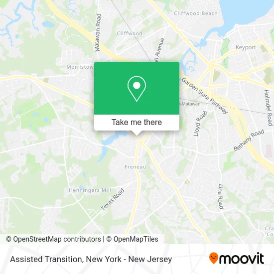 Assisted Transition map