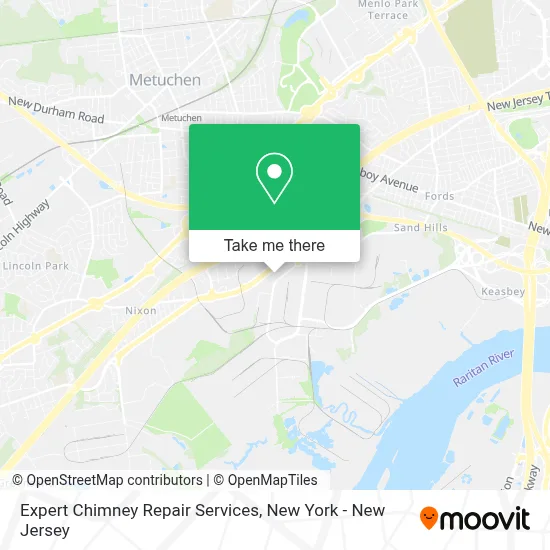 Expert Chimney Repair Services map