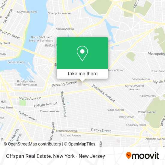 Offspan Real Estate map