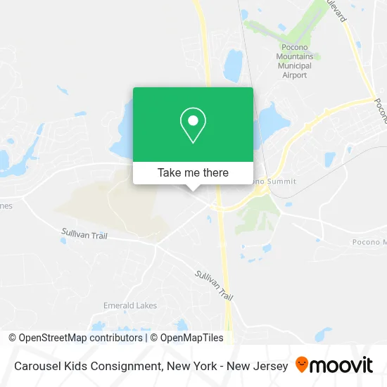 Carousel Kids Consignment map