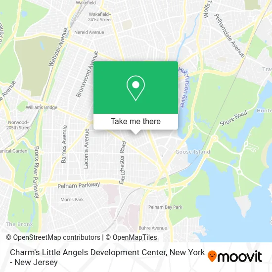 Charm's Little Angels Development  Center map