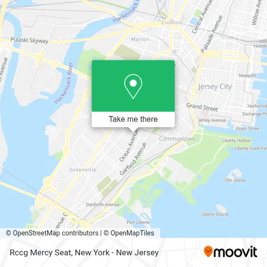 Rccg Mercy Seat map