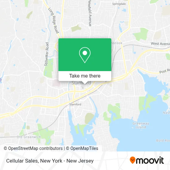 Cellular Sales map