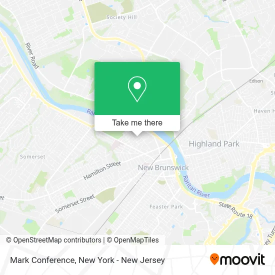 Mark Conference map