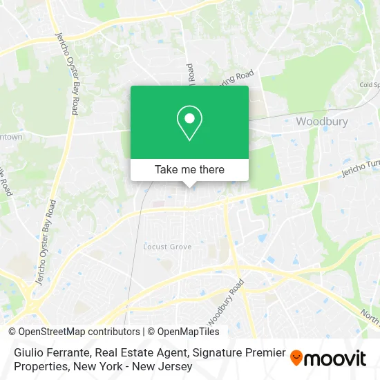 Giulio Ferrante, Real Estate Agent, Signature Premier Properties map