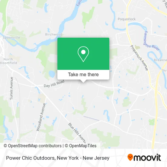 Power Chic Outdoors map