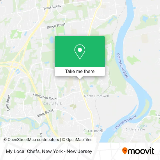 My Local Chefs map