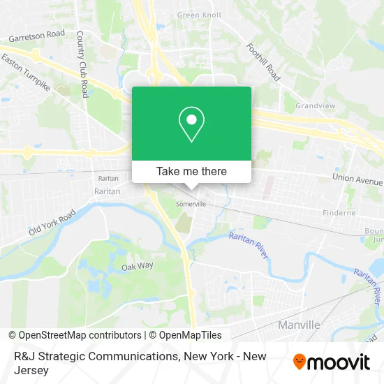 R&J Strategic Communications map