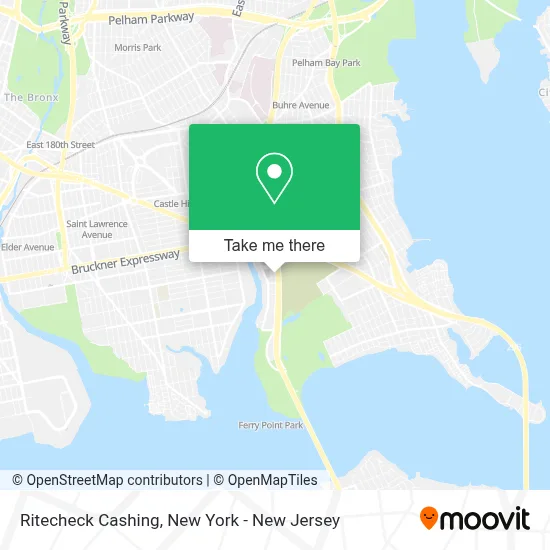 Ritecheck Cashing map