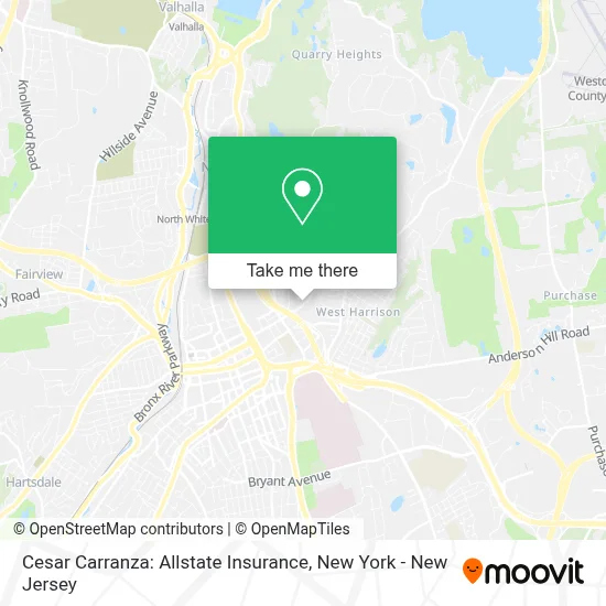 Cesar Carranza: Allstate Insurance map