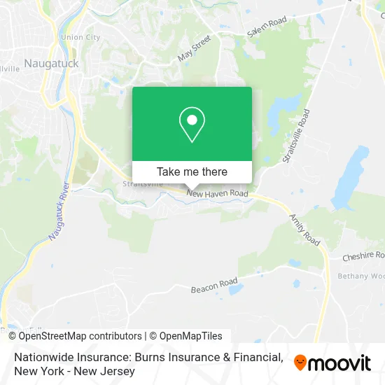 Nationwide Insurance: Burns Insurance & Financial map