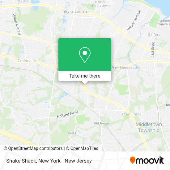 Shake Shack map