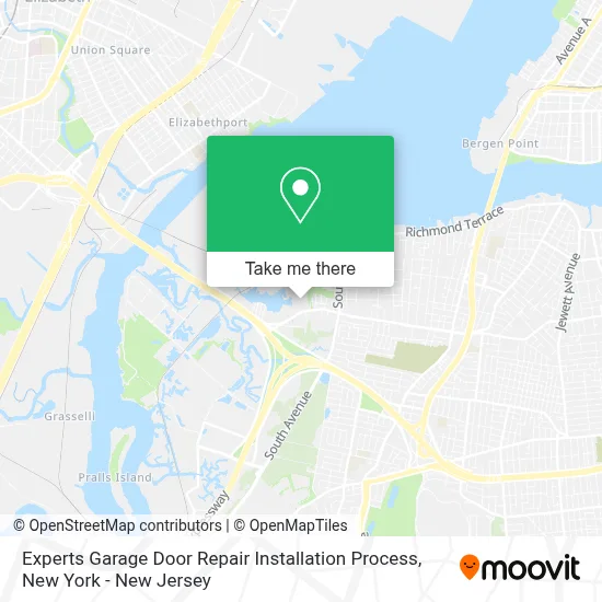 Experts Garage Door Repair Installation Process map