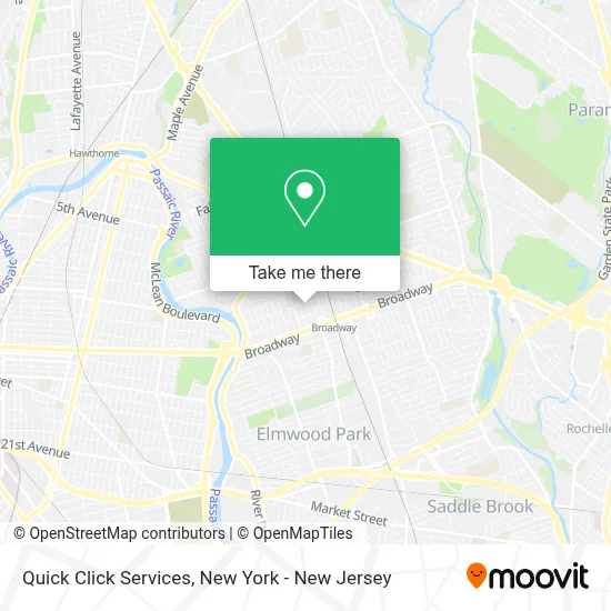 Quick Click Services map