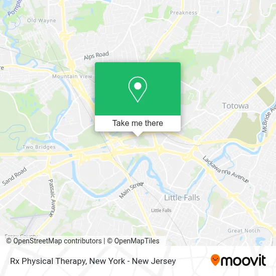 Rx Physical Therapy map