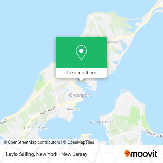 Layla Sailing map