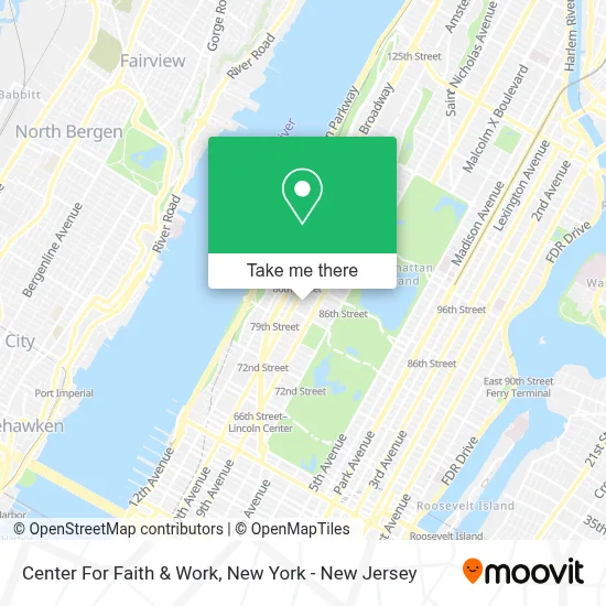 Center For Faith & Work map