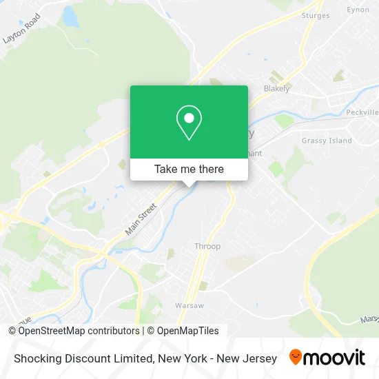 Shocking Discount Limited map