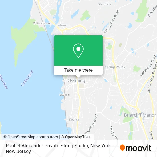 Rachel Alexander Private String Studio map