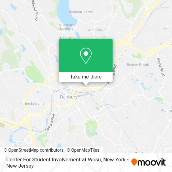 Center For Student Involvement at Wcsu map