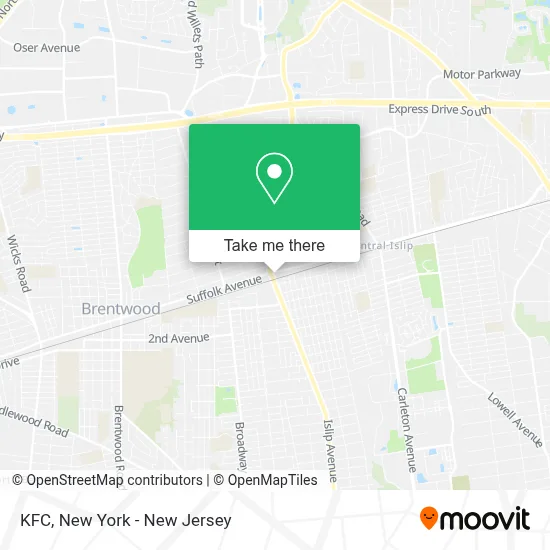 Kfc map
