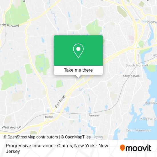 Progressive Insurance - Claims map