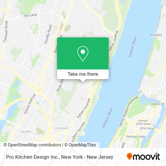 Pro Kitchen Design Inc. map