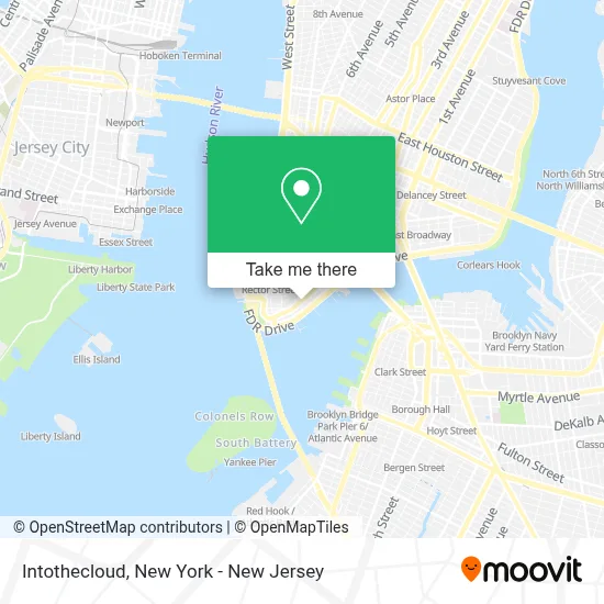 Intothecloud map