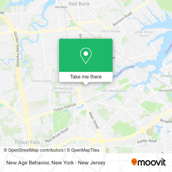 New Age Behavior map