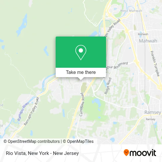 Rio Vista map