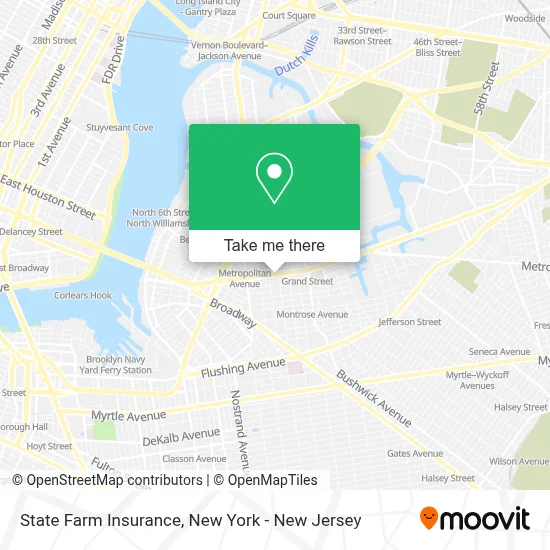 State Farm Insurance map